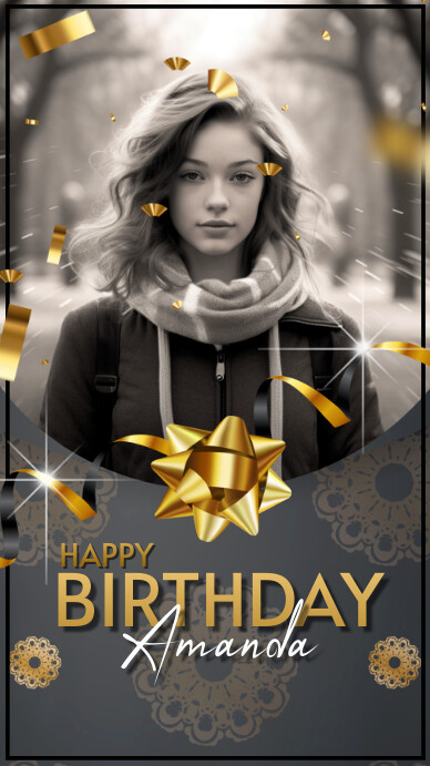 Copy of of flyer template happy birthday (5) | PosterMyWall