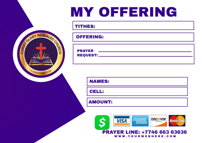 OFEERING Template | PosterMyWall