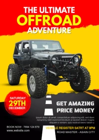 Off Road Adventure A6 template