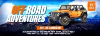 Off Road Card Adventure Template Facebook Cover Photo