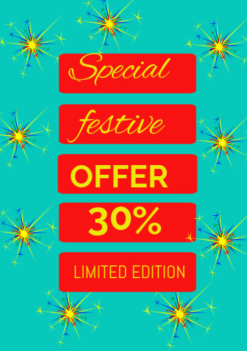 Offer Notes Design OFFER NOTICE POSTER DESIGN FREE TEMPLATE | PosterMyWall