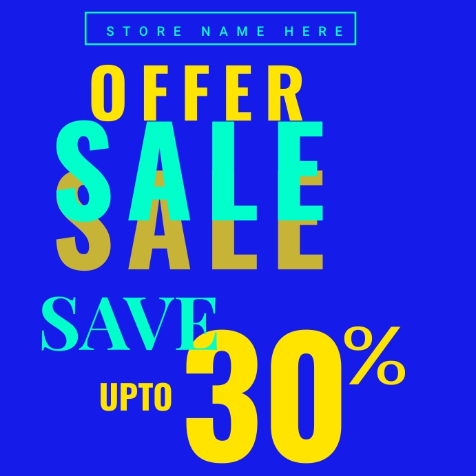 Offer price template | PosterMyWall