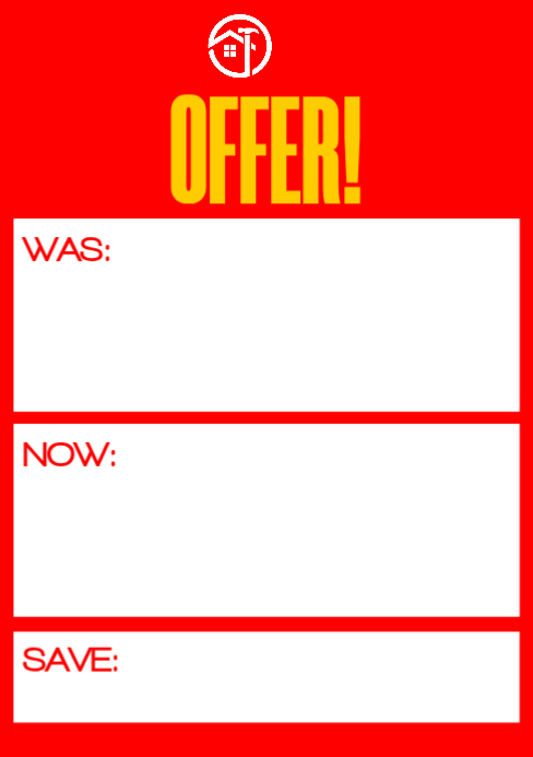 Plantilla de Blanco Discount Offer A5 | PosterMyWall