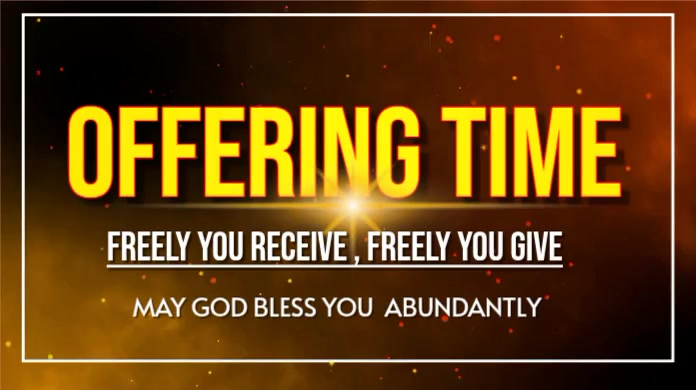 offering time Template | PosterMyWall