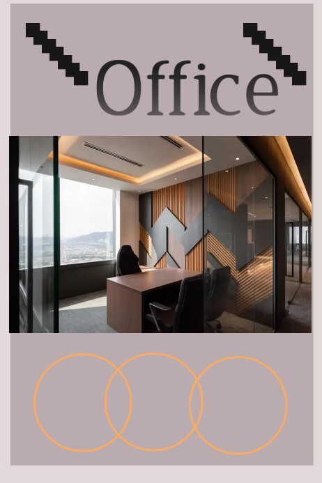 Office Design Template PosterMyWall