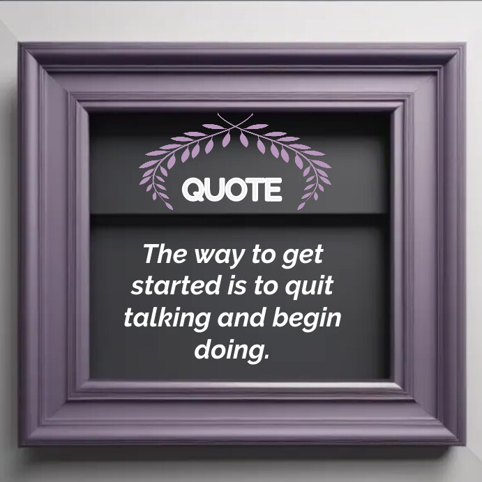 OFFICE FRAMES AND QUOTES Template PosterMyWall