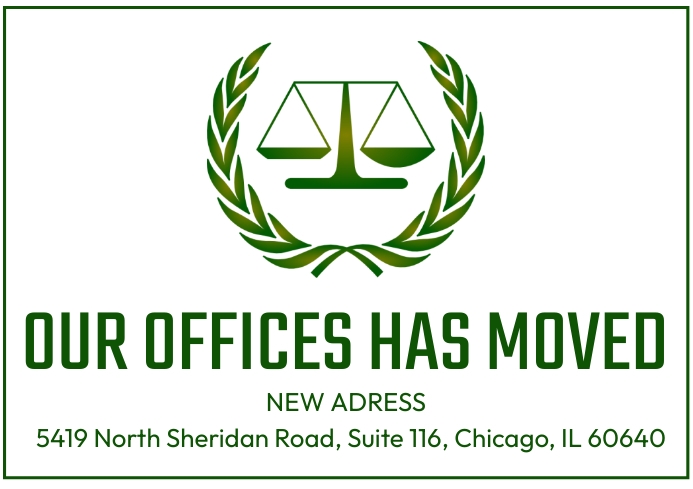 OFFICE HAS MOVED SIGN Template | PosterMyWall