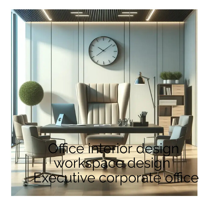 Office interior design Template | PosterMyWall