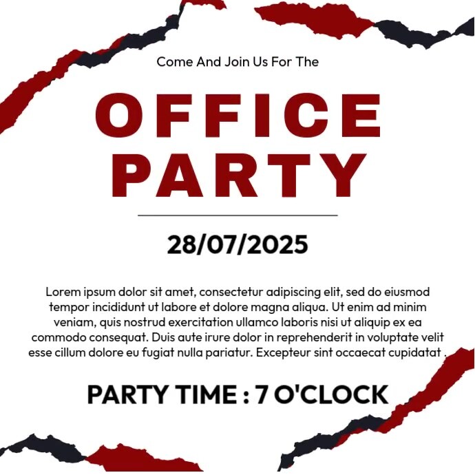 Office Party Template | PosterMyWall
