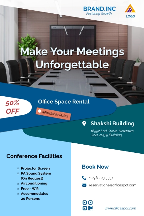 Office Poster Design Template