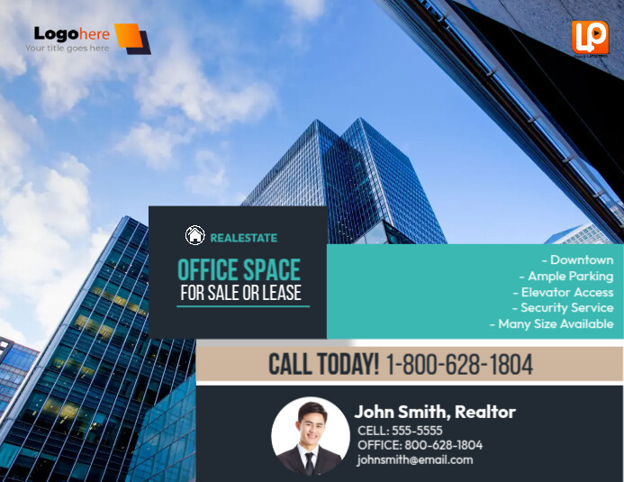 Office Space For Rent Ads Template | PosterMyWall