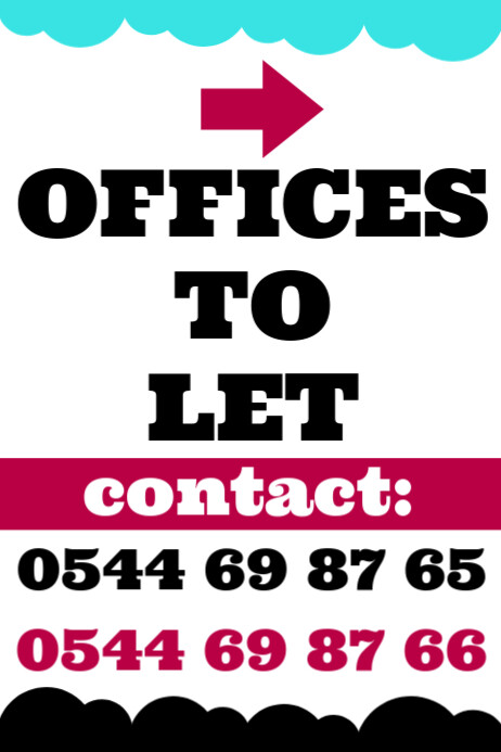 OFFICE TO LET BANNER Template | PosterMyWall