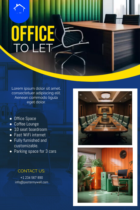 office to let Template | PosterMyWall