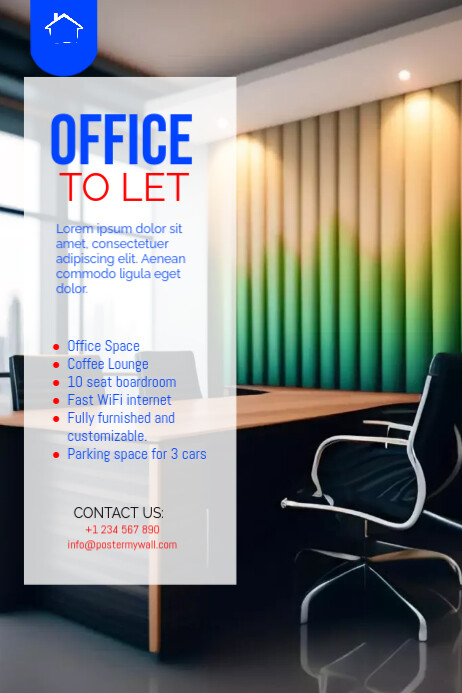 office to let Template | PosterMyWall