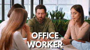 OFFICE WORKER YouTube-miniature template