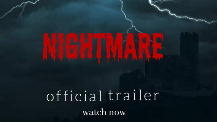 Trailer Example Official movie trailer Template | PosterMyWall