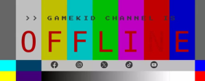 Grey offline twitch banner template gif animation Twitch Profile Banner