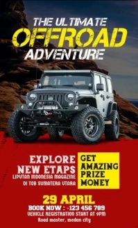 Offroad car US Legal template