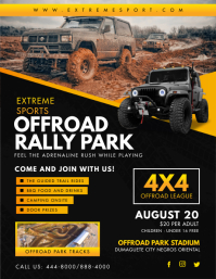 Offroad Rally Event Flyer Template | PosterMyWall