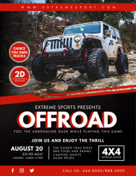 Jeep Rally Event Flyer Template | PosterMyWall