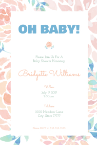 baby shower templates