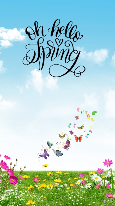 Hello Spring Story Map Oh Hello Spring Instagram Story Template | PosterMyWall
