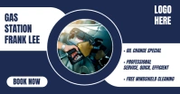 Oil Change and Cleaning Services at Gas Stati Facebook Gedeelde Prent template