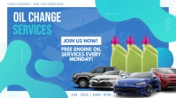 Oil Change Service Digital Display Ad template