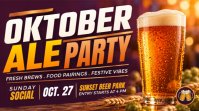 Purple Oktober Ale Party YouTube-miniature Template