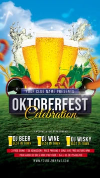 Oktober Fest Celebration Instagram Story template