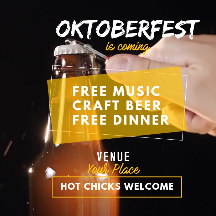 Oktober Fest Instagram Story Banner Ad template