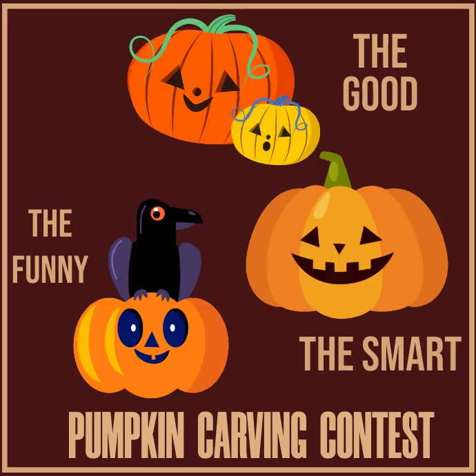 Pumpkin Contest Template PosterMyWall