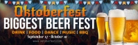 Oktoberfest - Banner (Landscape) Cartel de 2 × 6 pulg. template