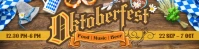 Oktoberfest Banner template