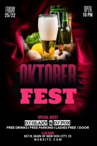 Oktoberfest Banner Template