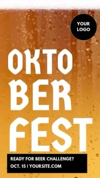 Oktoberfest bar event display template
