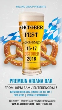 Oktoberfest Bar Event Video Template