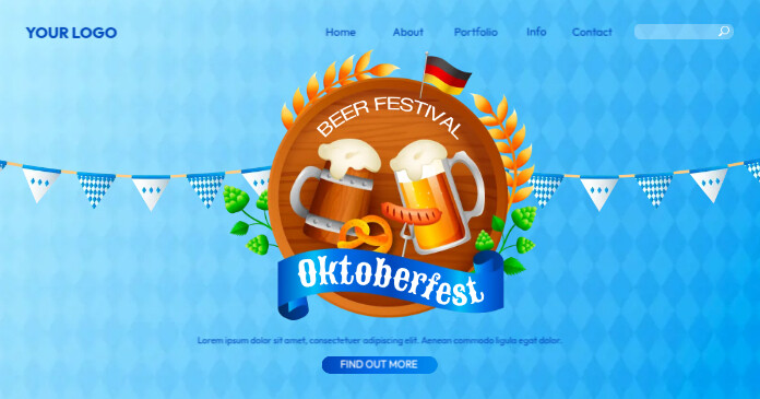 O2 Fest Banner Copy of Oktoberfest Beer Festival Banner | PosterMyWall