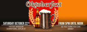 Oktoberfest Beer Party Facebook cover Template