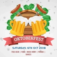 Oktoberfest Celebration Bar Instagram Video Template
