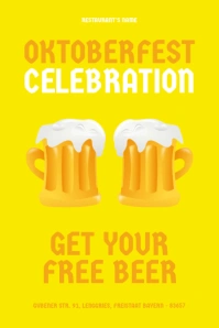 Oktoberfest Celebration - Tumblr Graphic template