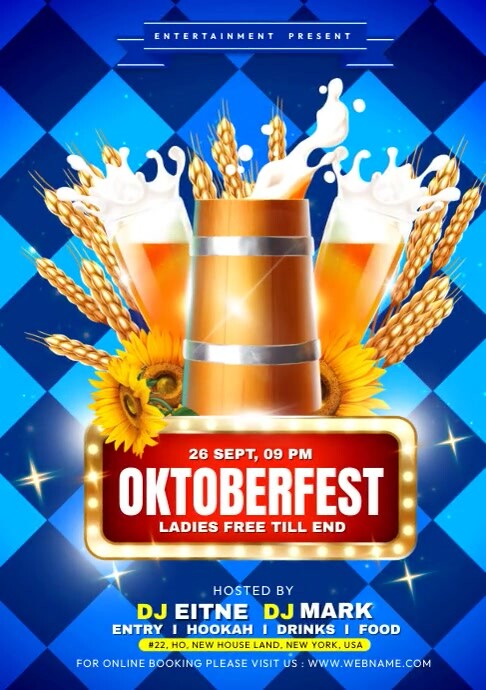 OKTOBERFEST Template PosterMyWall