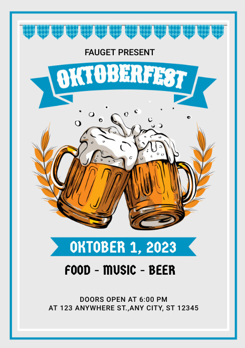 Oktoberfest Template PosterMyWall