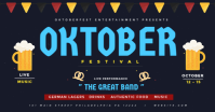 Oktoberfest Facebook Ad template