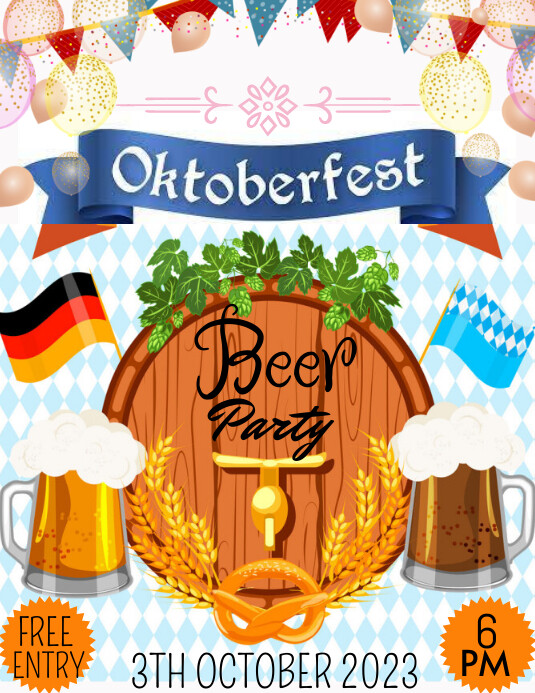 Oktoberfest Template PosterMyWall
