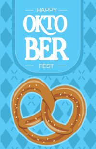 Oktoberfest Half Page Wide template