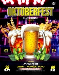 OKTOBERFEST Poster/Wallboard template