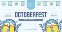 Oktoberfest Facebook Ad template