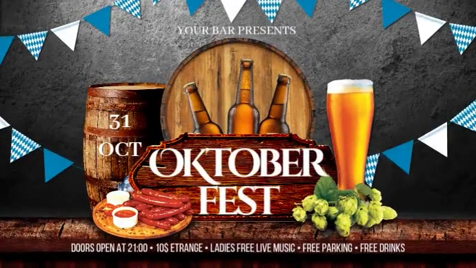Oktoberfest Display template