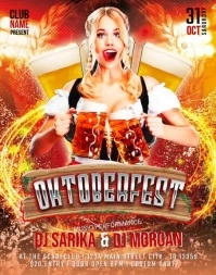 Oktoberfest Flyer Poster/Wandzeitung template